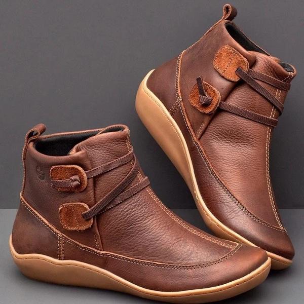 Elegante und bequeme Damenstiefel aus Leder - perfekt für kühle Tage