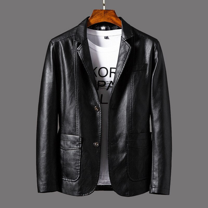 Stilvolle langärmelige Slim Fit Jacke für Herren - Eleganz und einzigartiger Look