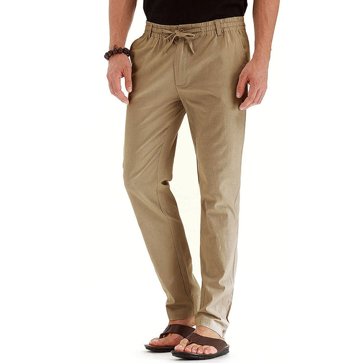 Bequeme Herren-Business-Hose in lockerer Passform mit elastischem Bund für maximalen Komfort