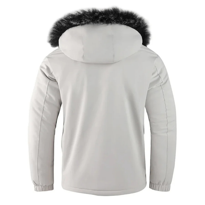 Herren-Winterparka-Jacke mit Kapuze - maximaler Kälteschutz und modischer Look