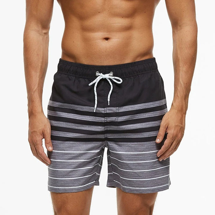 Lennox Ademende Zwemshort met Trendy Funky Print - Ideaal voor Zomerplezier en Zwemavonturen