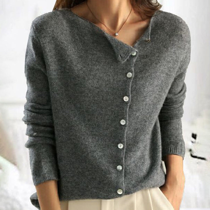 Eleganter Button-Down-Pullover für Damen - stilvolle und anspruchsvolle Kleidung für jede Gelegenheit
