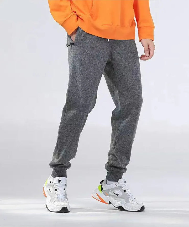 Bequeme Herren-Laufhose mit warmem Fleece-Futter