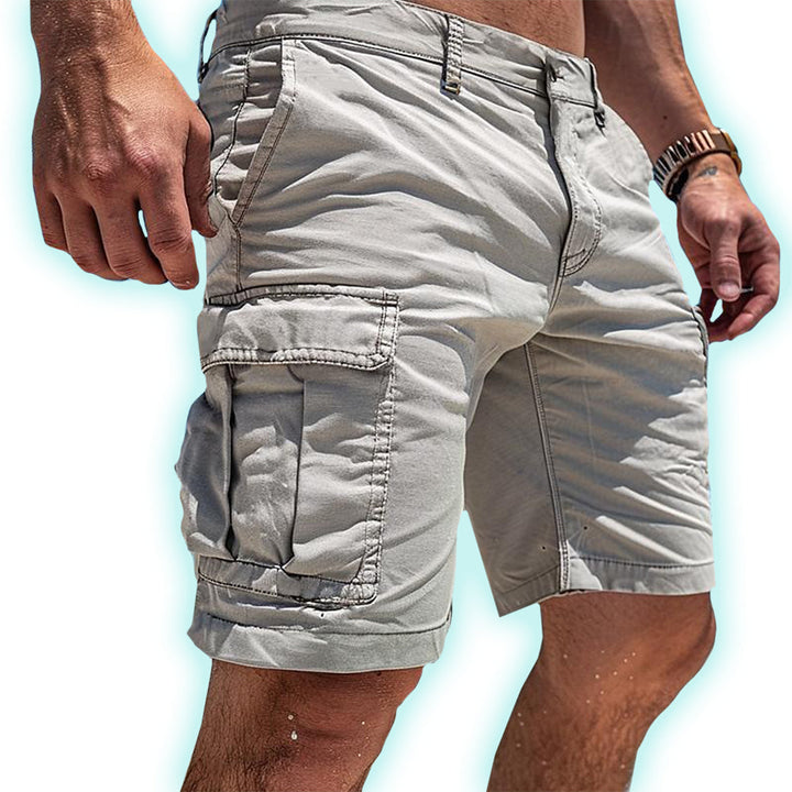 Oliviero™ - Elegante und strapazierfähige Cargo-Shorts aus Baumwolle für stilvolle Männer