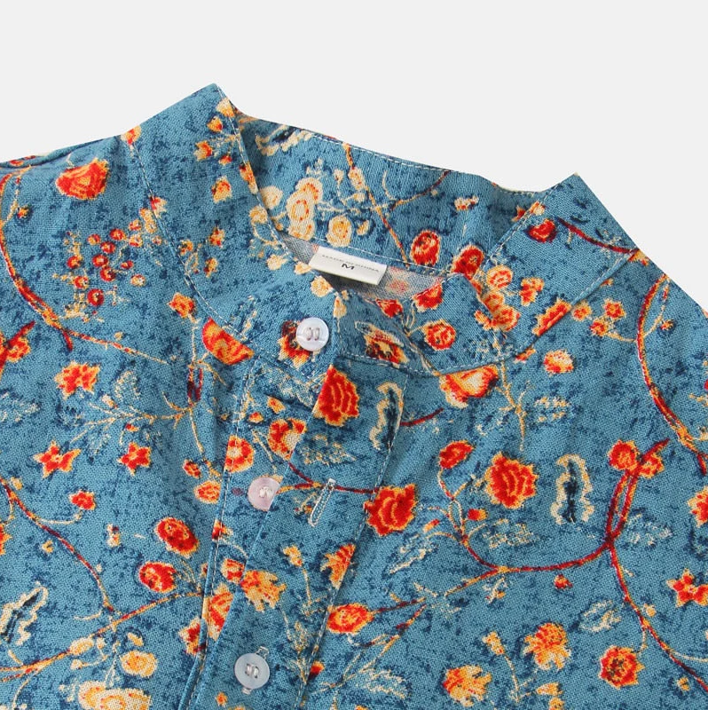 Stylisches Herren-Langarmhemd mit einzigartigem Muster - die perfekte Wahl für jede Gelegenheit