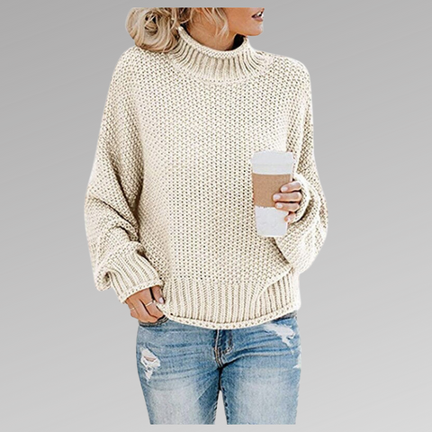 Ein stilvoller und moderner Damenpullover, der Ihrem Outfit einen eleganten Touch verleiht
