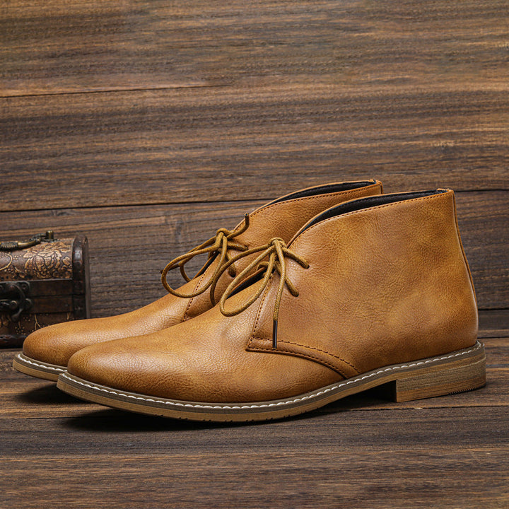 Stylische Herren-Wüstenstiefel im schicken Vintage-Stil