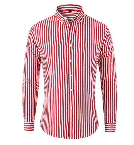Elegantes gestreiftes Herrenhemd von Antonio - ein modischer und stilvoller Look für jede Gelegenheit