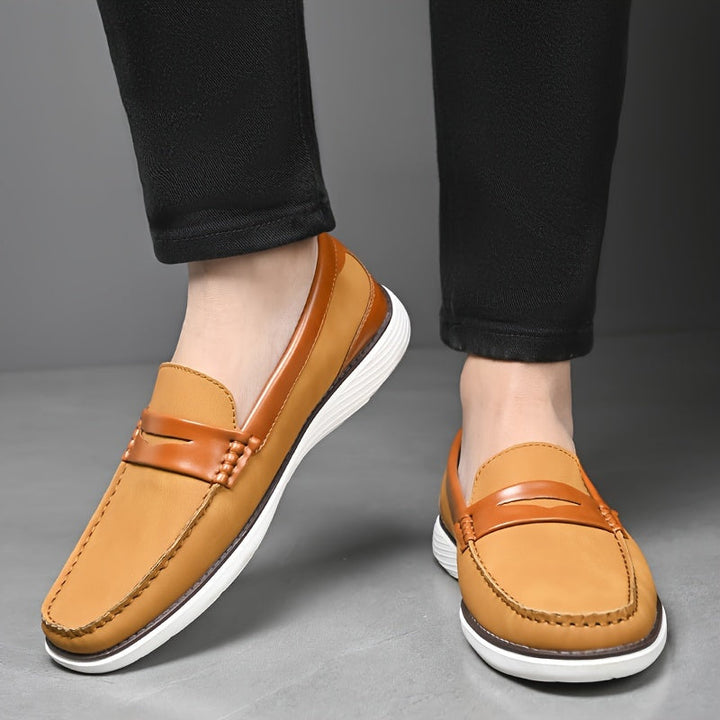Exklusive Loafers aus Leder für Herren - stilvolle und bequeme Eleganz für jeden Anlass