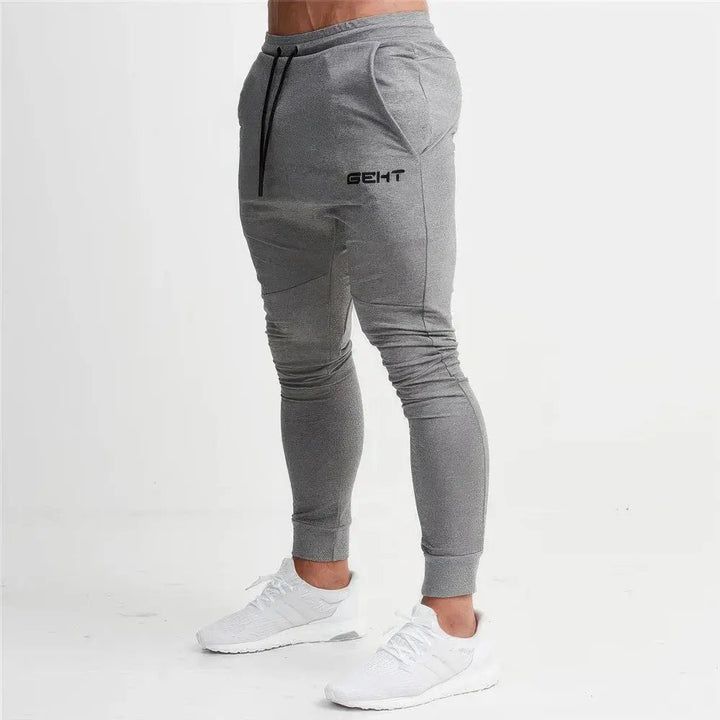 Stylowe męskie spodnie do biegania typu skinny, idealne dla kobiet w ciąży