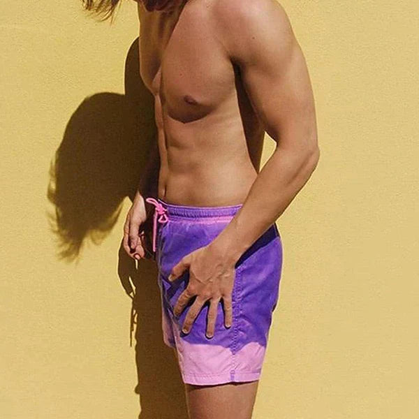 Dawson Zwemshort met Veranderende Kleur voor een Stijlvolle Strandlook