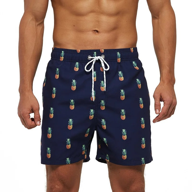 Lennox Ademende Zwemshort met Trendy Funky Print - Ideaal voor Zomerplezier en Zwemavonturen