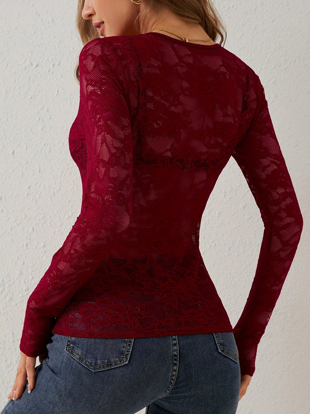Stylisches Damen-Spitzenshirt - ein eleganter und modischer Look