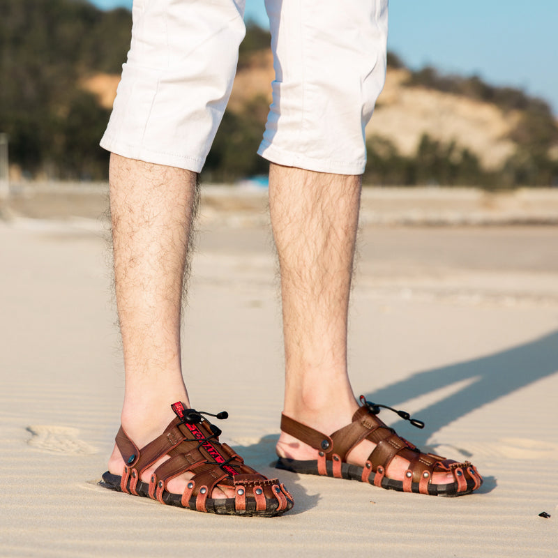 Stilvolle und bequeme Edwards Ledersandalen - eine elegante Wahl für jede Gelegenheit
