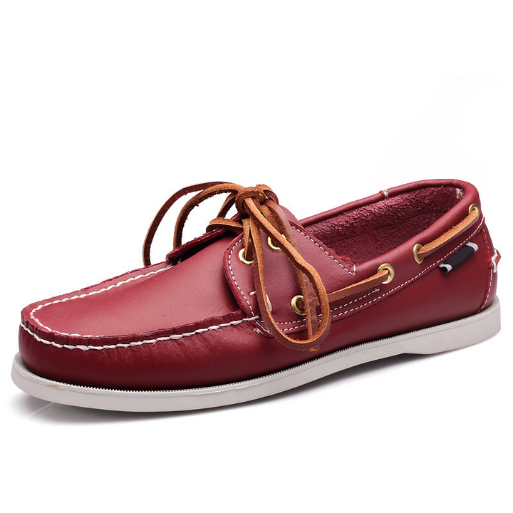 Elegante Herren-Slipper mit Schnürsenkeln und einer äußerst bequemen, ergonomischen Sohle