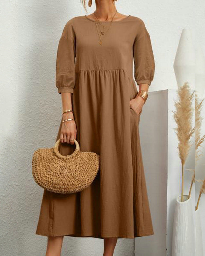 Stilvolles und elegantes langes Damenkleid für einen einzigartigen Look