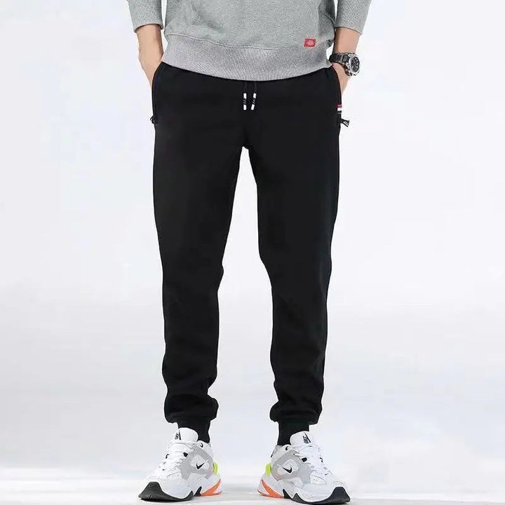Bequeme Herren-Laufhose mit warmem Fleece-Futter
