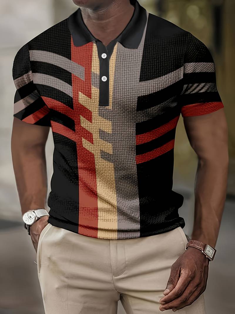 Elegante Herren-Poloshirts im Retro-Vintage-Stil für einen einzigartigen Look