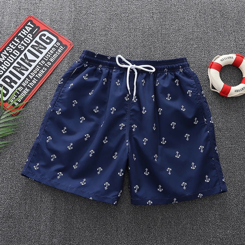 Stijlvolle Heren Zwemshort met Trendy Strandprint - Arlo