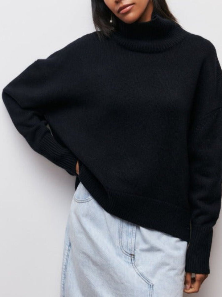 Eleganter Damen-Rollkragenpulli - Komfort und Stil in einem