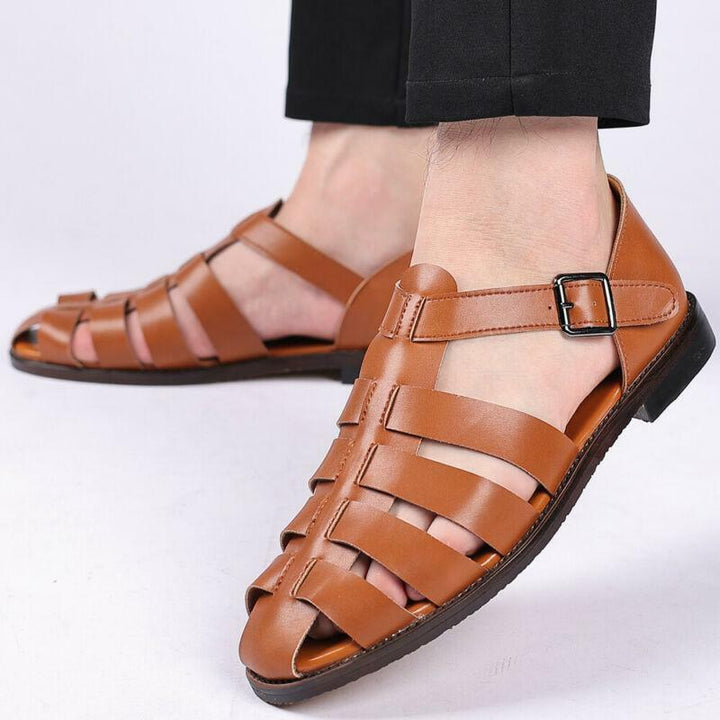 Jasper - Klassische und elegante Ledersandalen für Modeliebhaber