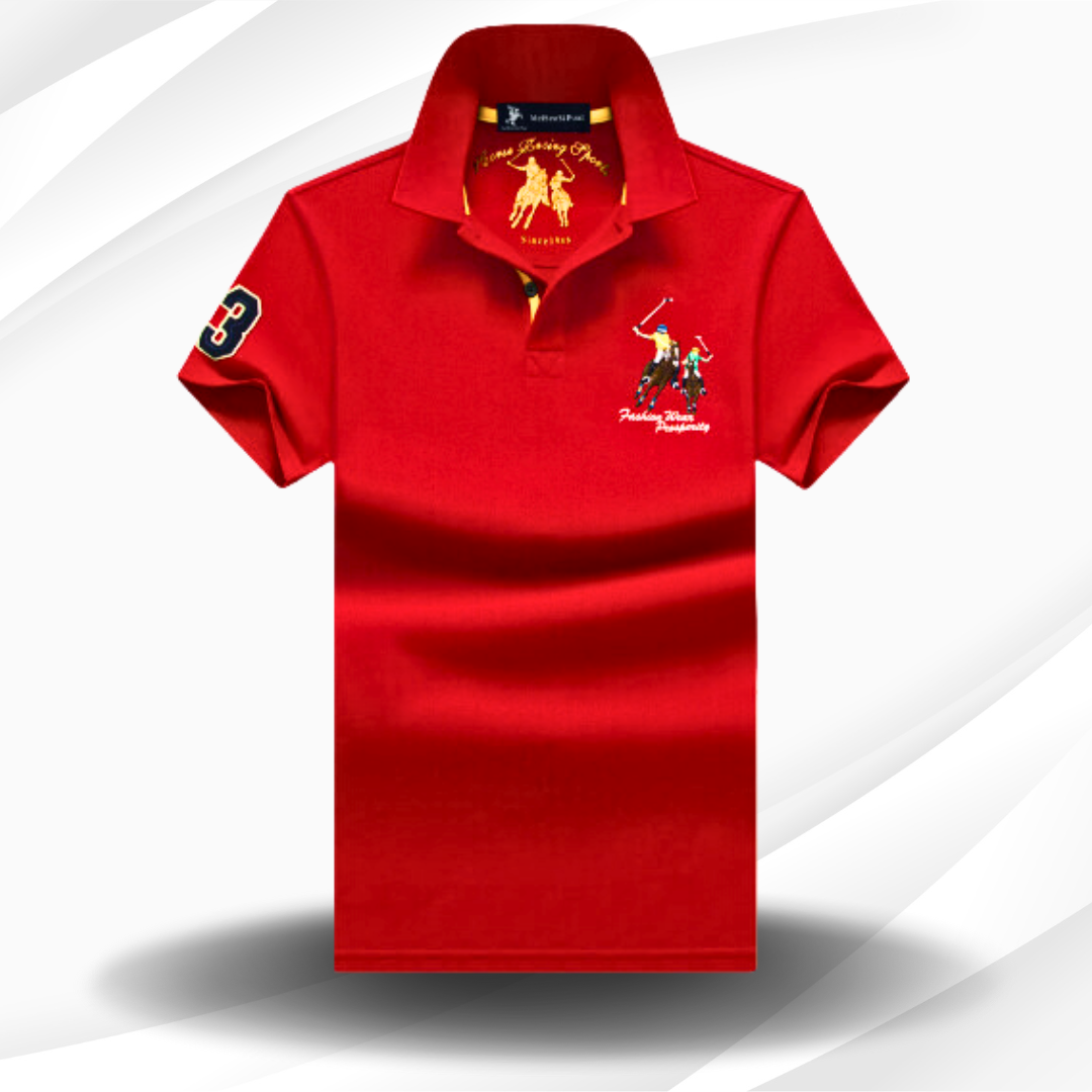 Elegantes Herren-Poloshirt mit sportlichem Charakter und modernem Design