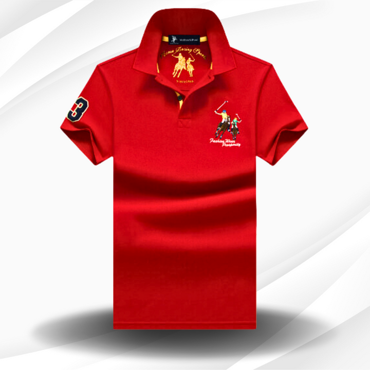 Elegantes Herren-Poloshirt mit sportlichem Charakter und modernem Design