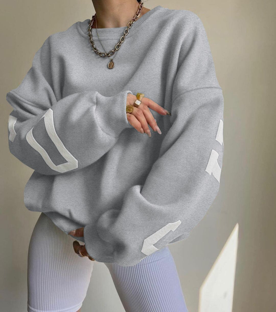Damen-Sweatshirt in Übergröße für einzigartigen Komfort und einen modischen Look