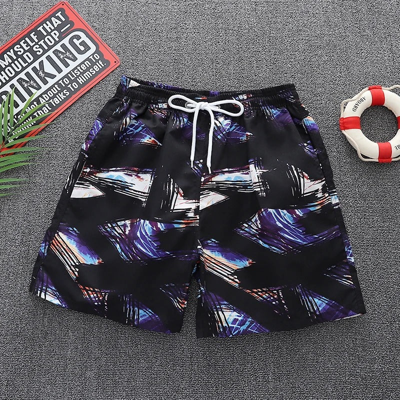 Stijlvolle Heren Zwemshort met Trendy Strandprint - Arlo