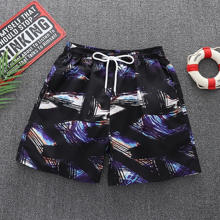 Stijlvolle Heren Zwemshort met Trendy Strandprint - Arlo