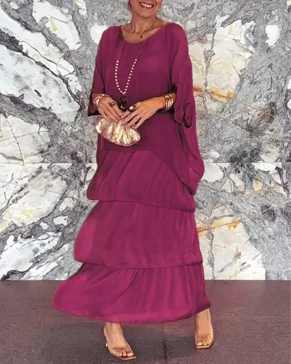 Elegantes Chiffonkleid für Damen - ein stilvoller und femininer Look