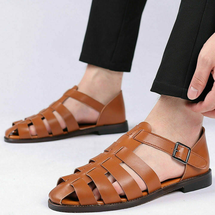 Jasper - Klassische und elegante Ledersandalen für Modeliebhaber