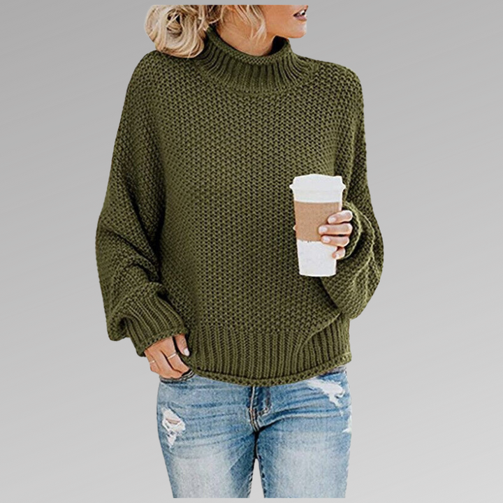 Ein stilvoller und moderner Damenpullover, der Ihrem Outfit einen eleganten Touch verleiht