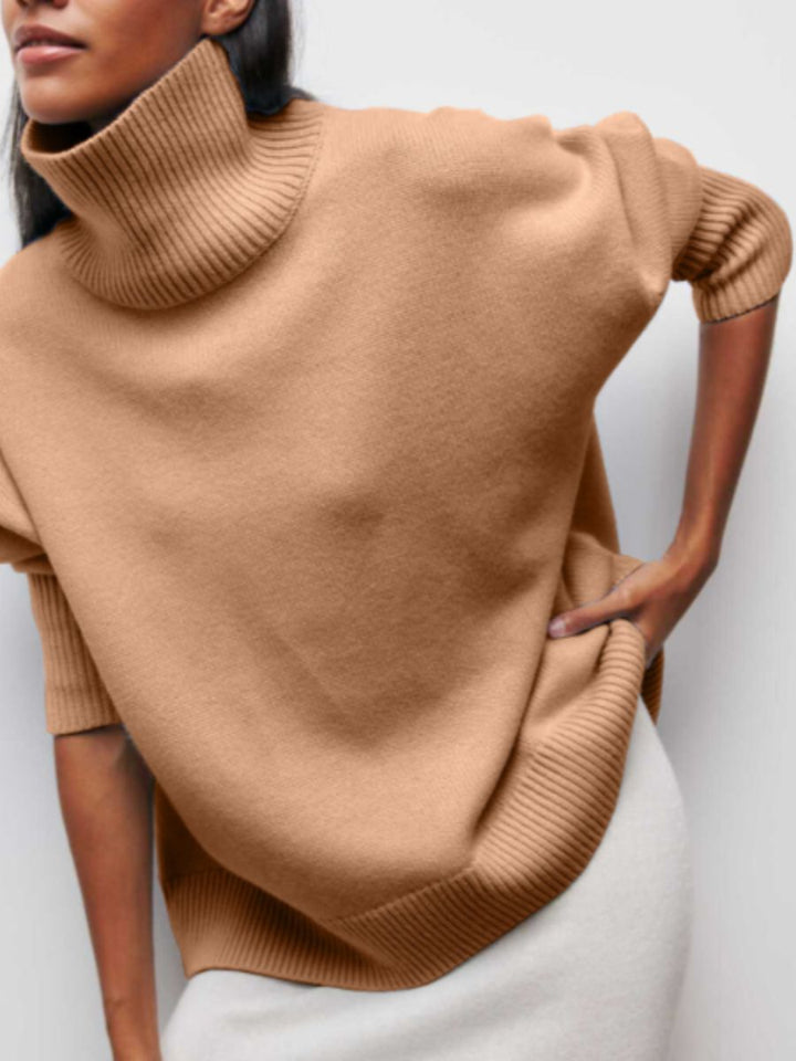 Eleganter Damen-Rollkragenpulli - Komfort und Stil in einem
