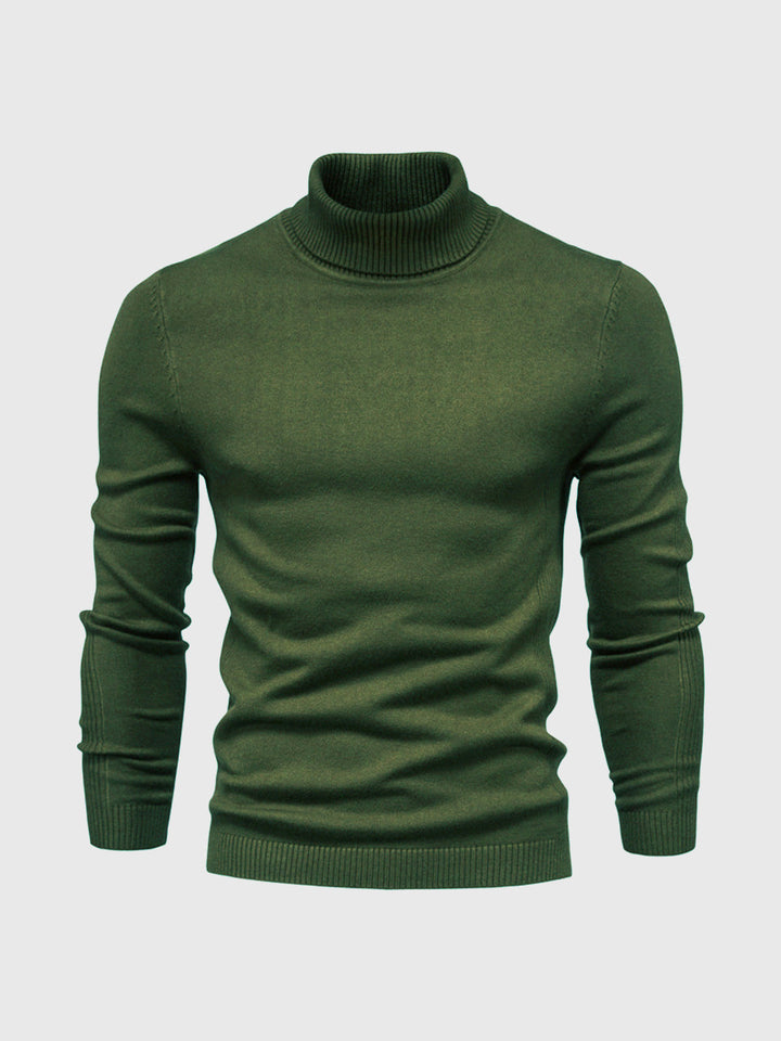 Bequemer, waschbarer Herren-Rollkragenpullover - Stil und Komfort für jeden Tag