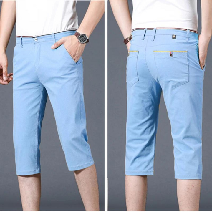 Stylische Herren-3/4-Shorts für den Sommer - perfekt für Alltag und Entspannung