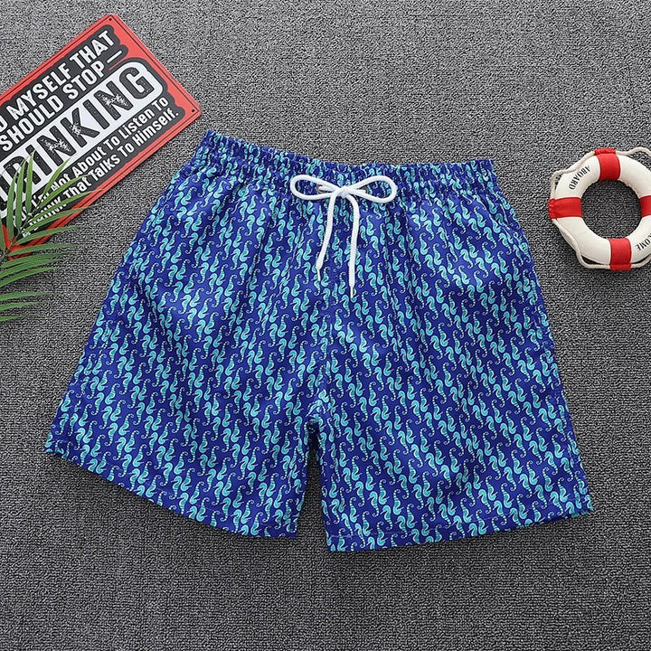 Stijlvolle Heren Zwemshort met Trendy Strandprint - Arlo