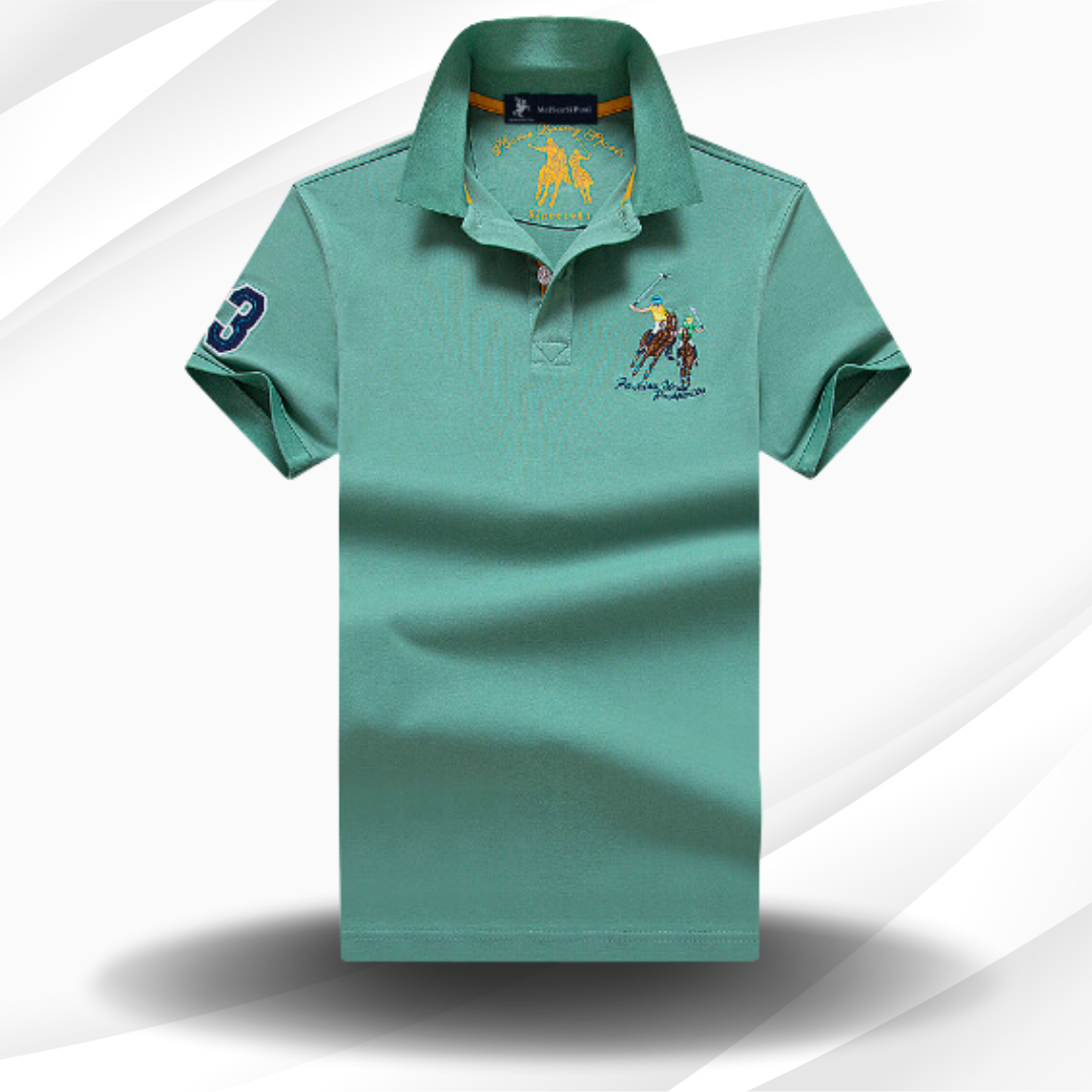 Elegantes Herren-Poloshirt mit sportlichem Charakter und modernem Design