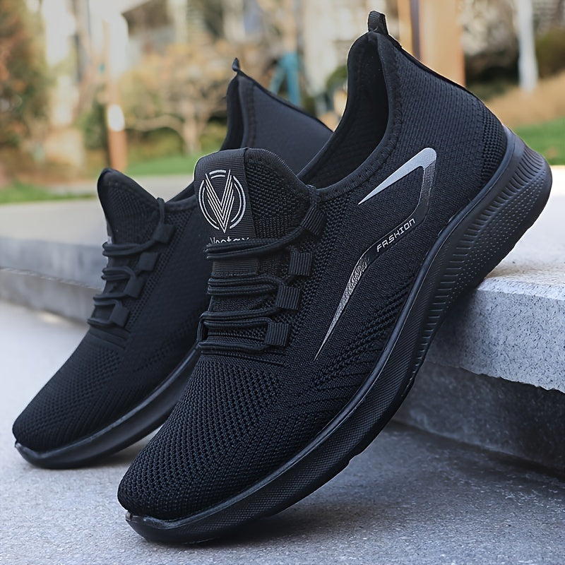 Modische schwarze Herren-Slipper mit bequemer ergonomischer Sohle
