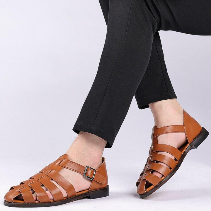 Jasper - Klassische und elegante Ledersandalen für Modeliebhaber