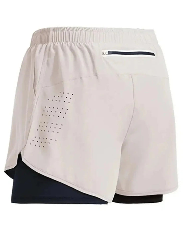 2-in-1-Sportleggings für Herren mit funktionellen Taschen - Leichte und bequeme Kleidung für aktives Training | VIQA