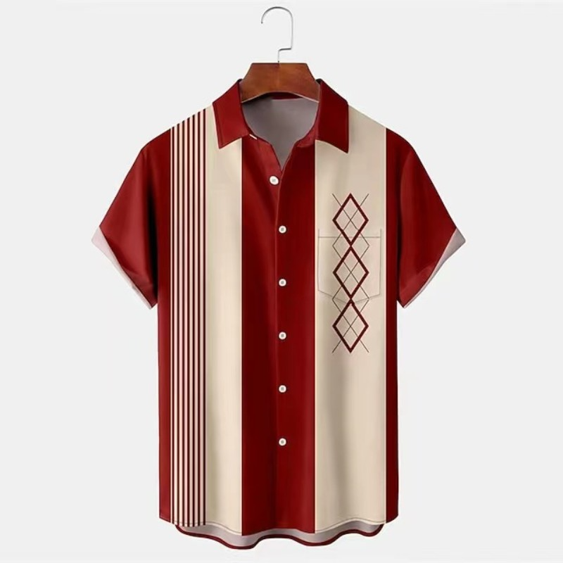 Elegantes Herrenhemd im modernen Designerstil für einen einzigartigen Look