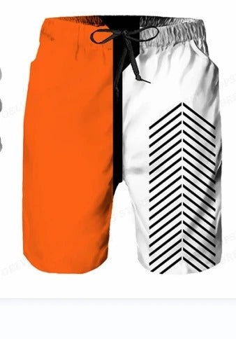 Eddie Moto Sport Print Heren Zwembroek - Duurzaam en Trendy voor de Avontuurlijke Zwemmer