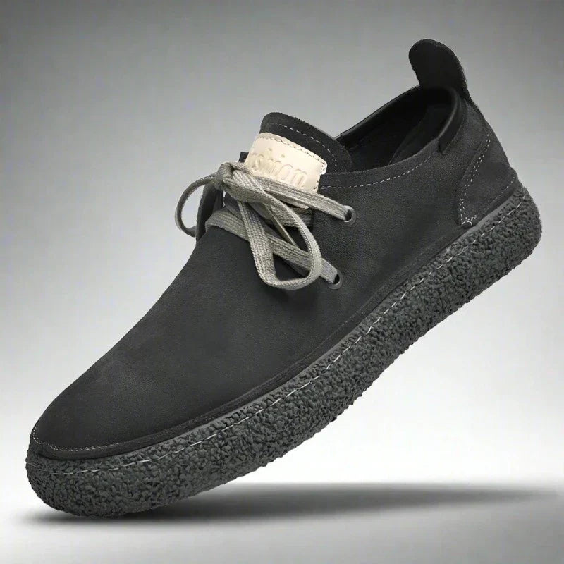 Modische Herrenschuhe aus Nubukleder mit weicher Sohle - eine Kombination aus Eleganz und Komfort