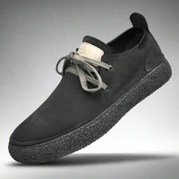 Modische Herrenschuhe aus Nubukleder mit weicher Sohle - eine Kombination aus Eleganz und Komfort