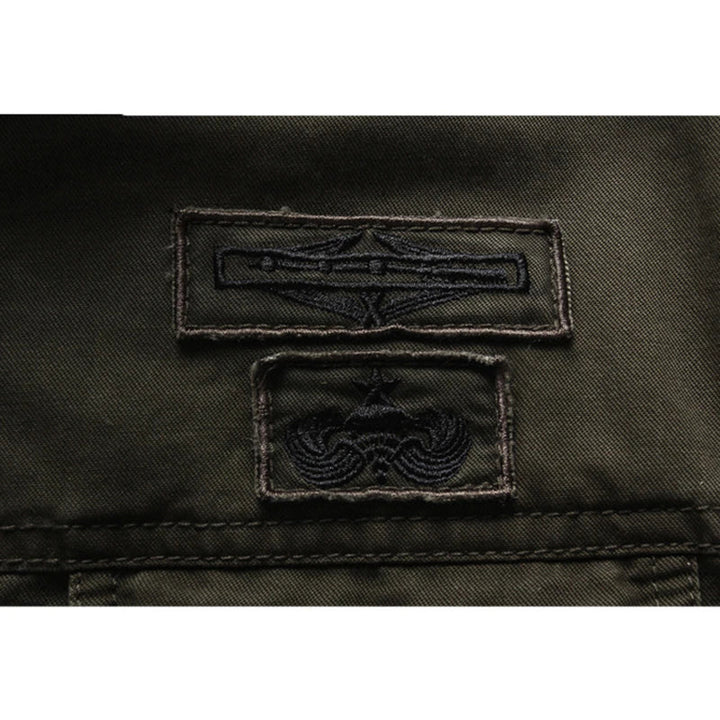 Stylische langärmelige Herren-Motorradjacke mit modernem Reißverschluss - eine elegante und bequeme Wahl für jede Strecke