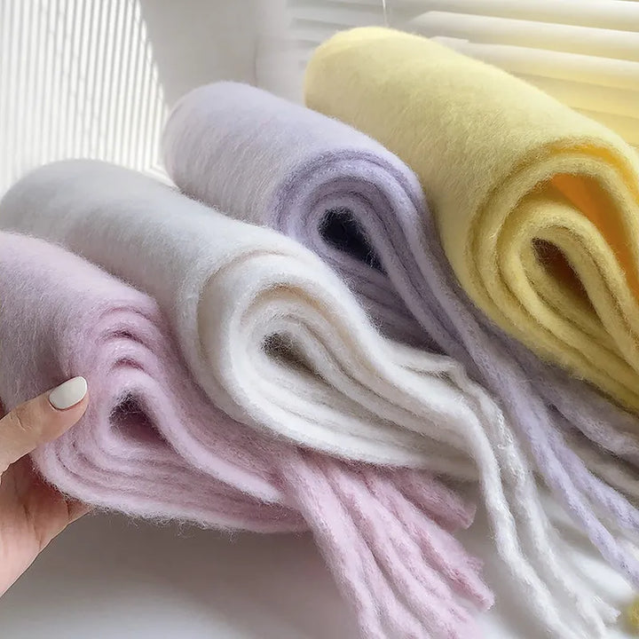 Mavis | Thermische Pastel Sjaal Collectie voor Alleen Comfort en Stijl