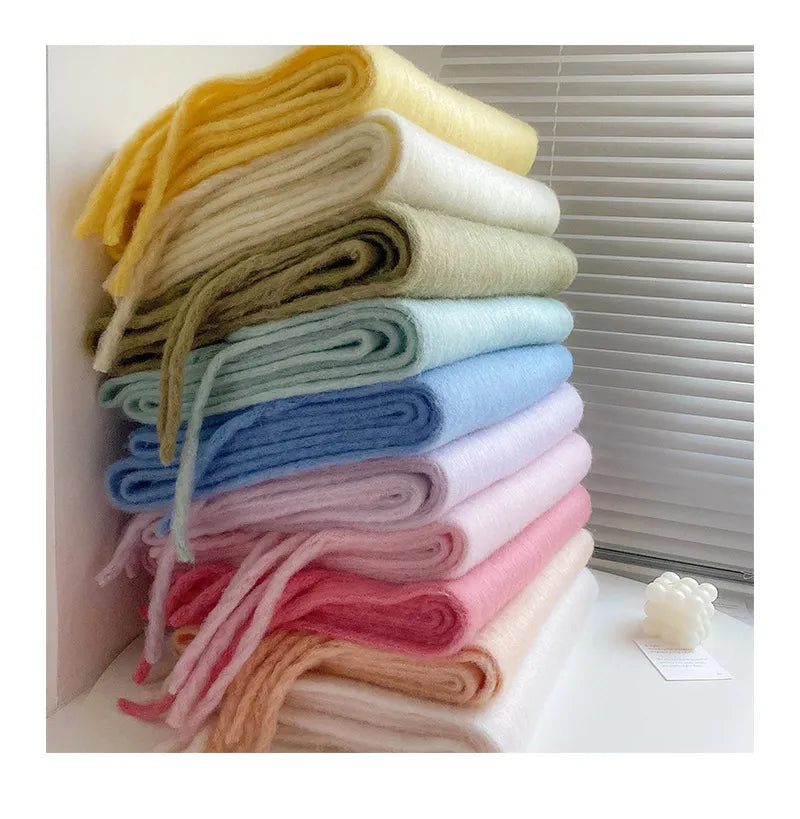 Mavis | Thermische Pastel Sjaal Collectie voor Alleen Comfort en Stijl
