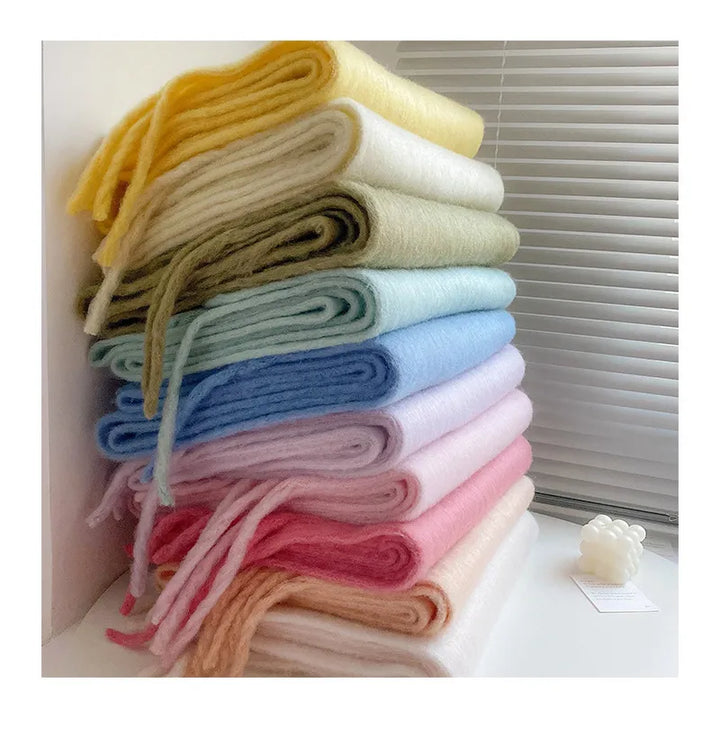 Mavis | Thermische Pastel Sjaal Collectie voor Alleen Comfort en Stijl