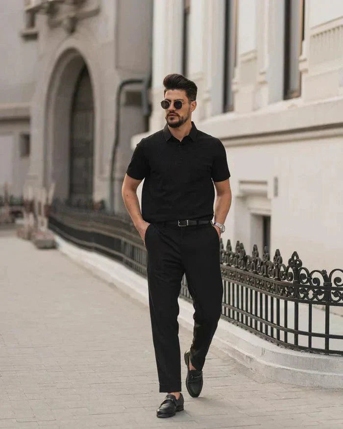 Elegantes und stilvolles Herren-Poloshirt - ein klassischer und zeitloser Look